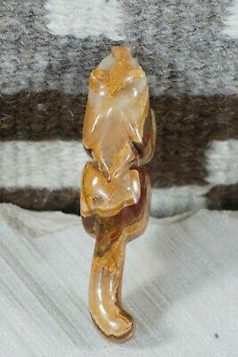 Mountain Lion Zuni Fetish Carving - Rosella Soseeah - High Lonesome Trading