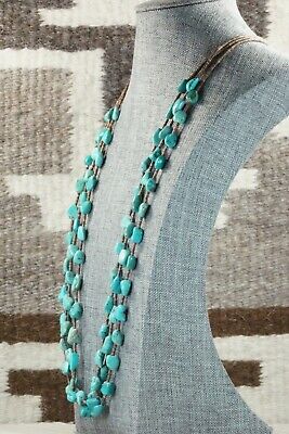 Turquoise & Shell Necklace - Ramona Bird