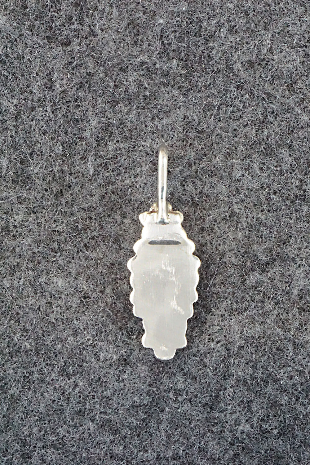 Mother of Pearl & Sterling Silver Inlay Pendant - Bernadette Hattie