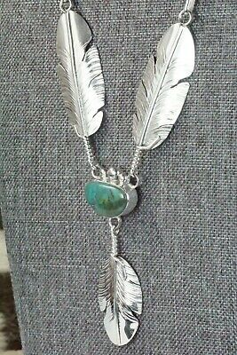 Turquoise & Sterling Silver Necklace - Ben Begay