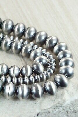 Sterling Silver Navajo Pearl Necklace - Preston Haley