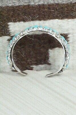 Turquoise & Sterling Silver Bracelet - Jazz Wilson - High Lonesome Trading