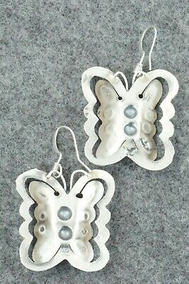 Sterling Silver Earrings - Tim Yazzie