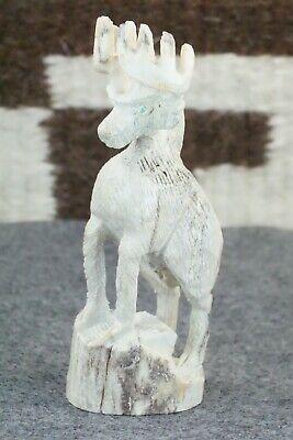 Deer Zuni Fetish Carving - Jerrold Lahaleon - High Lonesome Trading