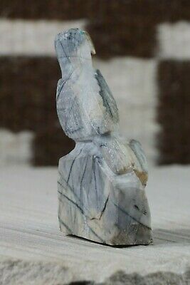 Eagle Zuni Fetish Carving - Fenton Luna - High Lonesome Trading