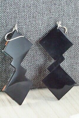 Multi Stone Inlay & Sterling Silver Earrings - Chaslyn Crespin