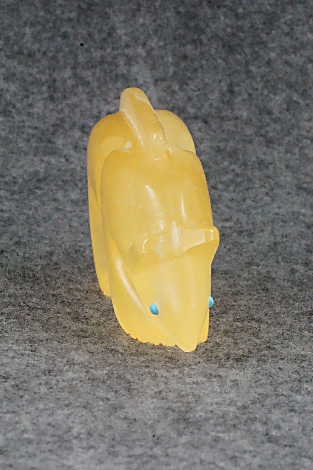 Mountain Lion Zuni Fetish Carving - Ronnie Lunasee