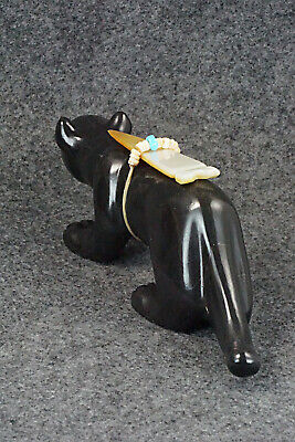 Mountain Lion Zuni Fetish Carving - Albert Eustace