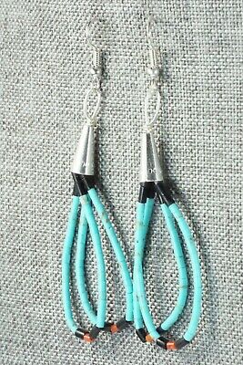 Multi Stone & Sterling Silver Earrings - Esquipula Tenorio
