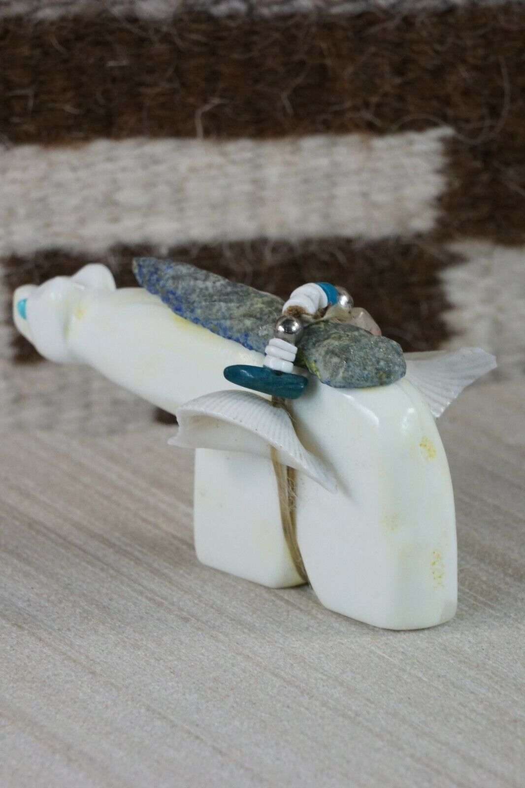 Bear Zuni Fetish Carving - Lance Deysee - High Lonesome Trading