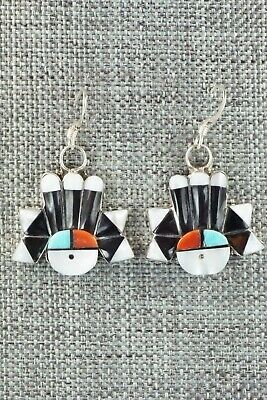Multi Stone & Sterling Silver Earrings - Clayton Vacit
