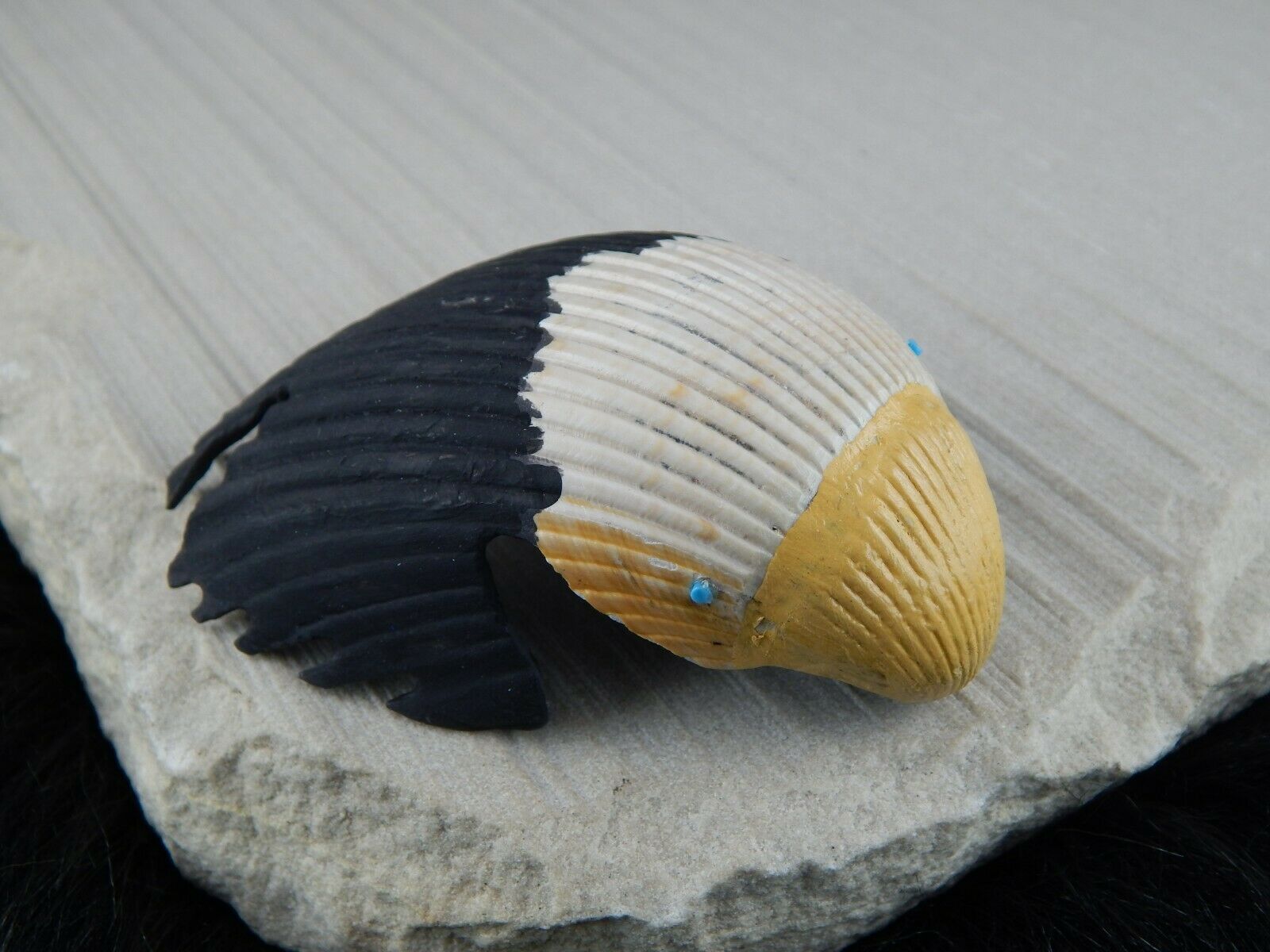 Eagle Zuni Fetish Carving - Kelly Lementino - High Lonesome Trading