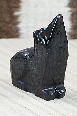 Wolf Zuni Fetish Carving - Mike Tucson