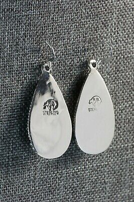 Navajo Turquoise & Sterling Silver Earrings - Sharon McCarthy
