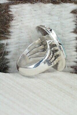 Turquoise & Sterling Silver Ring - Jimson Belin - Size 6.5