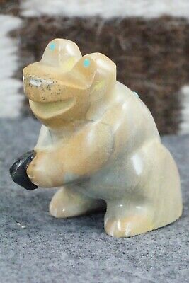 Frog Zuni Fetish Carving - Enrike Leekya