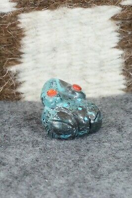 Frog Zuni Fetish Carving - Reynold Lunasee