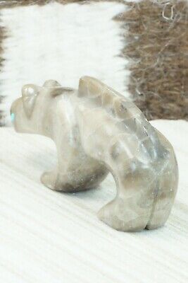 Mountain Lion Zuni Fetish Carving - Ronnie Lunasee