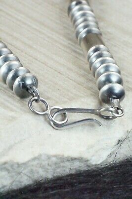 Sterling Silver Navajo Pearl Necklace - Tonisha Haley