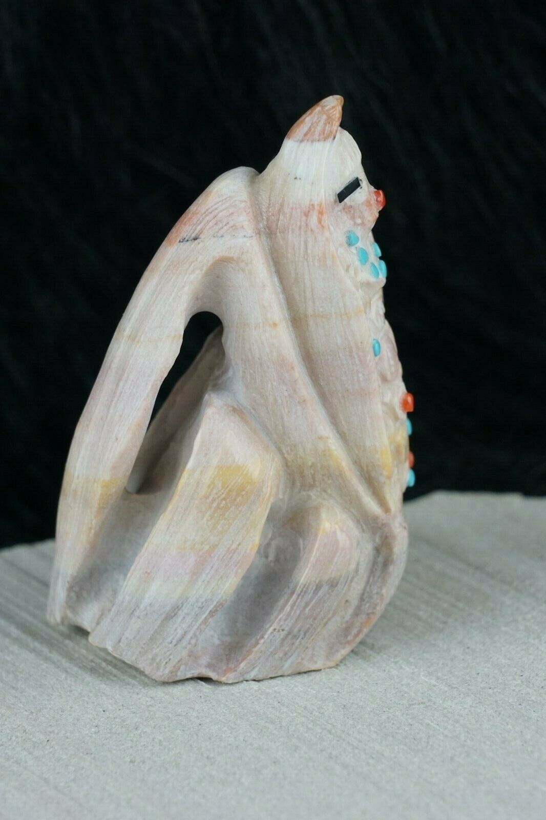 Corn Maiden Zuni Fetish Carving - Derrick Kaamasee - High Lonesome Trading