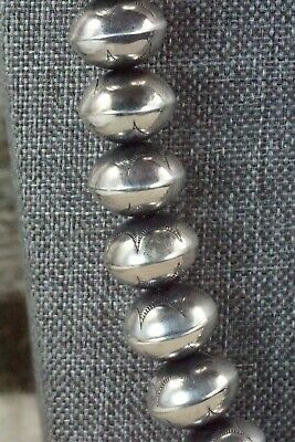 Sterling Silver Navajo Pearl Necklace - Jan Mariano