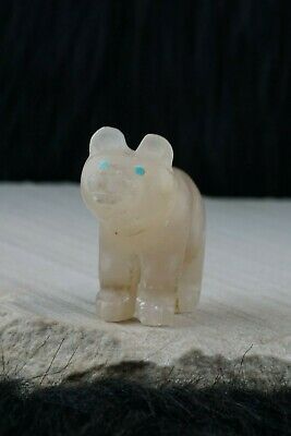 Bear Zuni Fetish Carving - Keith Beyuka - High Lonesome Trading