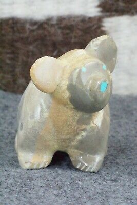 Koala Bear Zuni Fetish Carving - Enrike Leekya