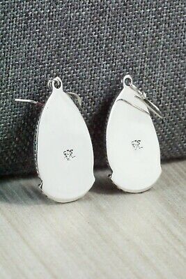 Spiny Oyster & Sterling Silver Earrings - Sharon McCarthy - High Lonesome Trading