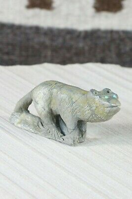 Wolf Zuni Fetish Carving - Calvin Weeka - High Lonesome Trading
