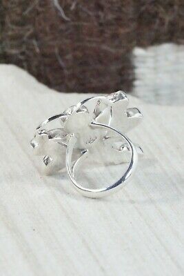 Multi Stone & Sterling Silver Ring - Bobby Platero - Size 5.75