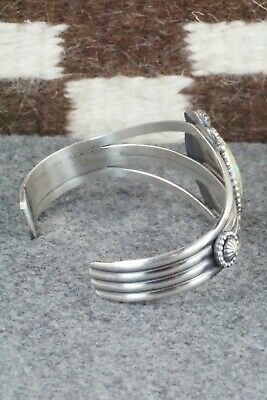 Turquoise and Sterling Silver Bracelet - Michael Calladitto