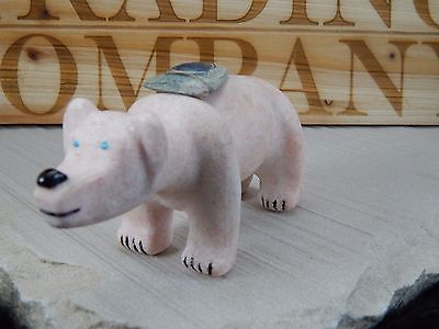 Bear Zuni Fetish Carving - Larry Peina - High Lonesome Trading