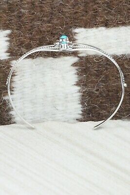 Turquoise and Sterling Silver Bracelet - Roger Pino