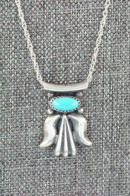 Turquoise & Sterling Silver Necklace - Sharon McCarthy