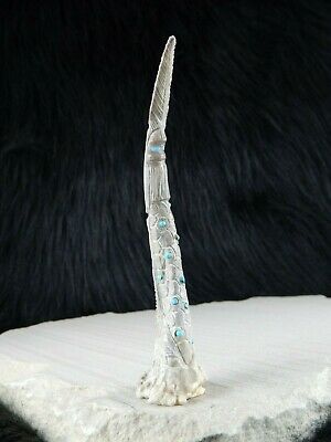 Corn Maiden Zuni Fetish - Garrick Weeka - Zuni Corn Maiden Carving - High Lonesome Trading