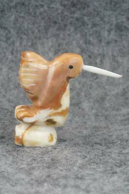 Humming Bird Zuni Fetish Carving - Justin Red Elk