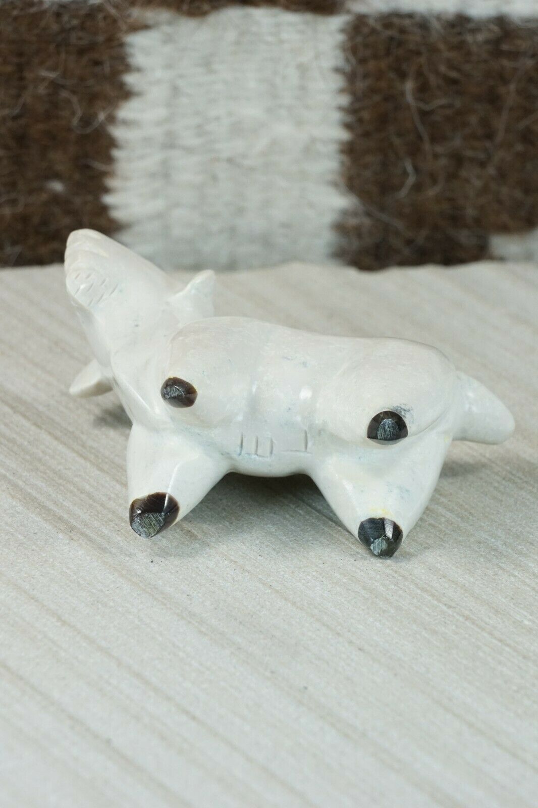 Goat Zuni Fetish Carving - Enrike Leekya