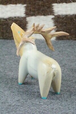 Caribou Zuni Fetish Carving - Enrike Leekya