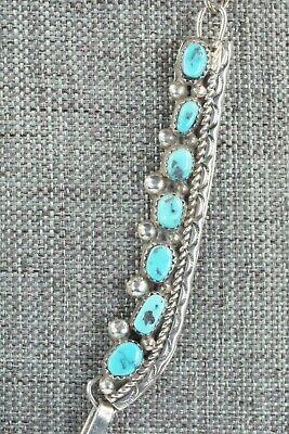 Turquoise & Sterling Silver Necklace and Earrings - Darlene Begay
