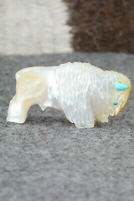 Buffalo Zuni Fetish Carving - Andres Quandelacy