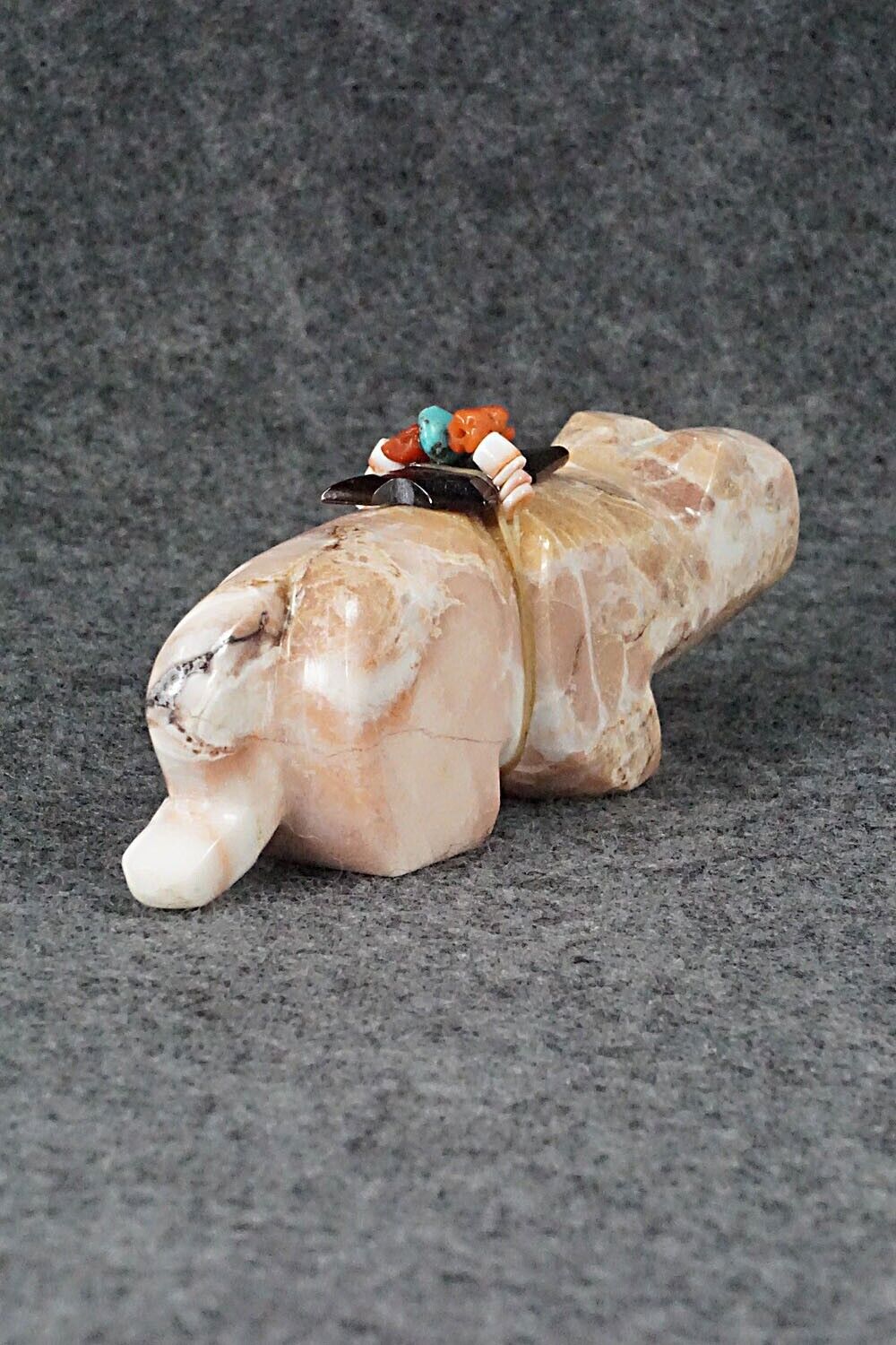 Mountain Lion Zuni Fetish Carving - Kyle Mahooty