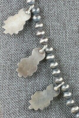 Turquoise & Sterling Silver Squash Blossom - Bobby Platero