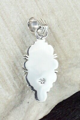 Turquoise and Sterling Silver Pendant - Daniel Benally