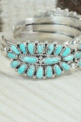 Turquoise & Sterling Silver Bracelet - Jazz Wilson - High Lonesome Trading