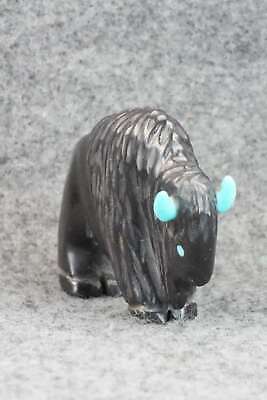 Buffalo Zuni Fetish Carving - Andres Quandelacy