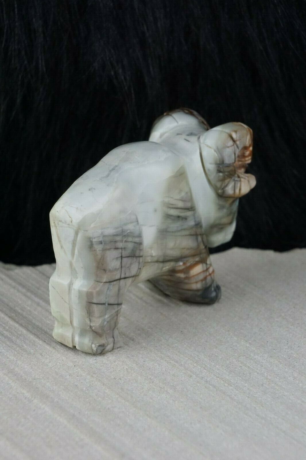 Ram Zuni Fetish Carving - Kevin Quam - High Lonesome Trading