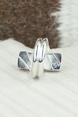 Turquoise & Sterling Silver Ring - Bobby Platero - Size 7