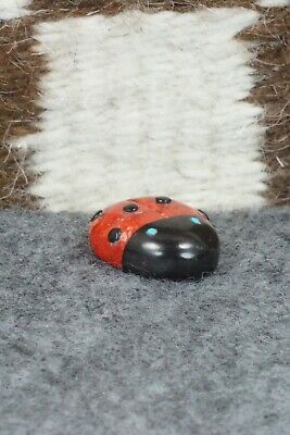 Lady Bug Zuni Fetish Carving - Reynold Lunasee