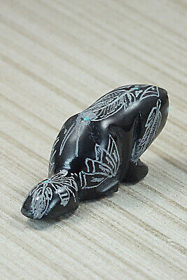 Beaver Zuni Fetish Carving - Adrian Cachini