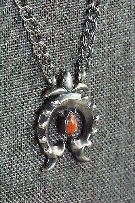 Spiny Oyster & Sterling Silver Necklace - Sharon McCarthy